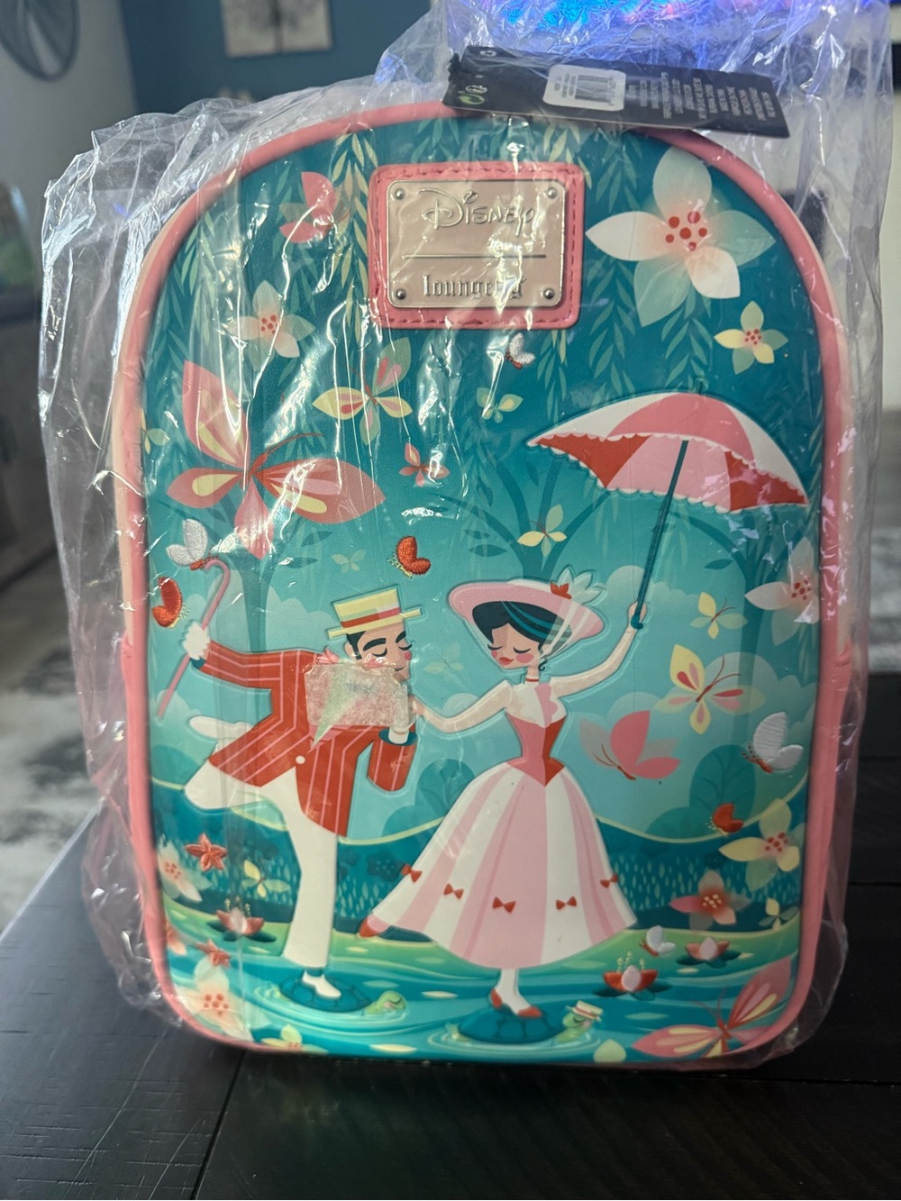 NWT Disney’s Mary Poppins Loungefly Mini  Backpack - Rare!